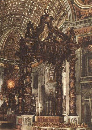 The Baldacchino, Giovanni Lorenzo Bernini